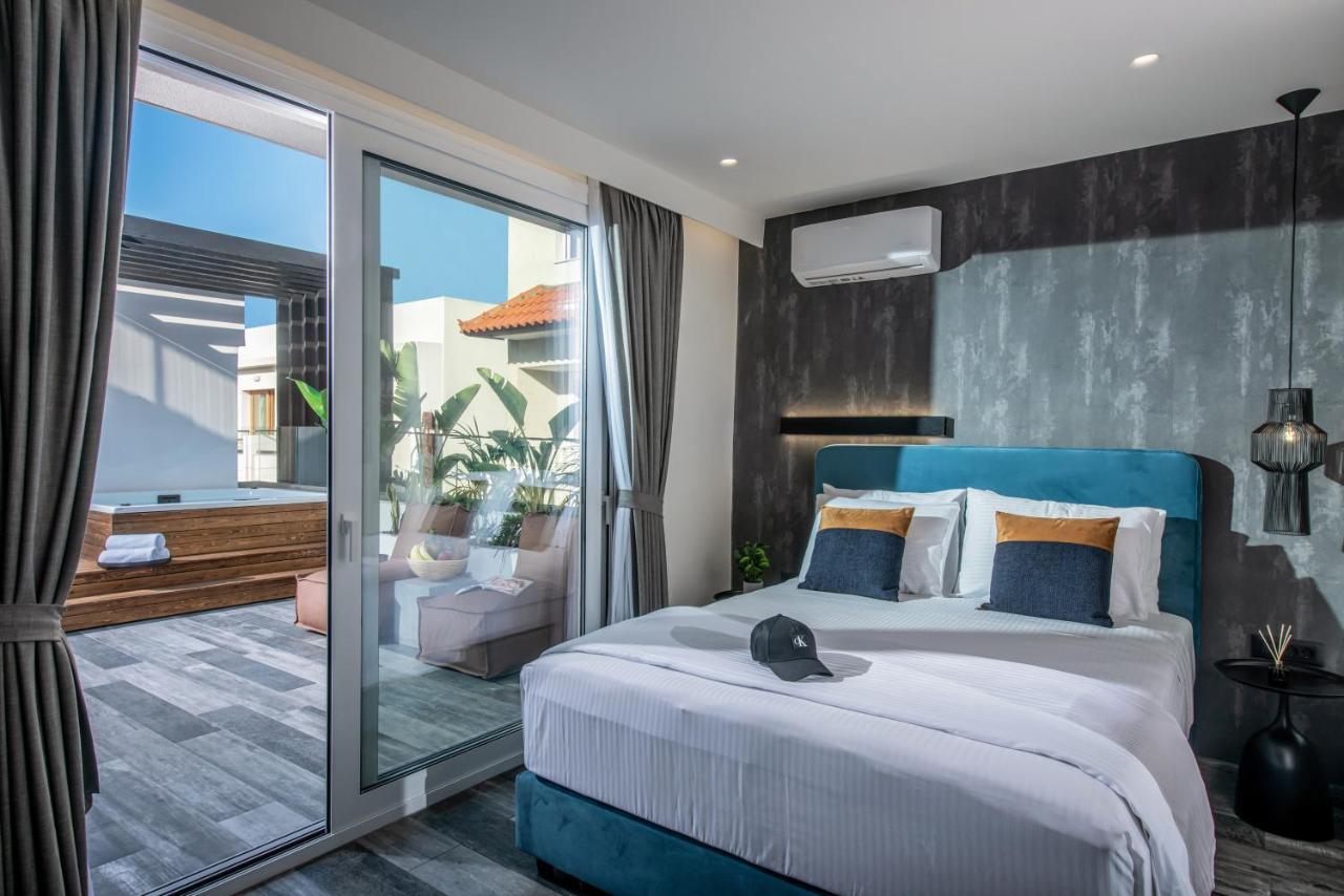 Maison Aqua Suite With Private Mini Pool Jacuzzi Hersonissos (Crete) Exterior foto