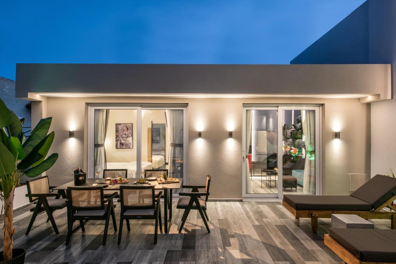 Maison Aqua Suite With Private Mini Pool Jacuzzi Hersonissos (Crete) Exterior foto