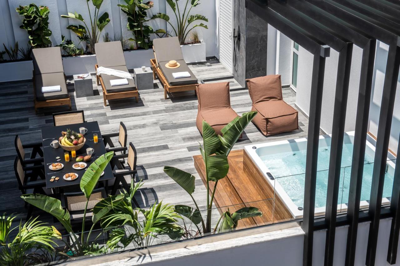 Maison Aqua Suite With Private Mini Pool Jacuzzi Hersonissos (Crete) Exterior foto